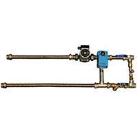 Узлы обвязки для водяных теплообменников ВДЛ-300T-52-1,0