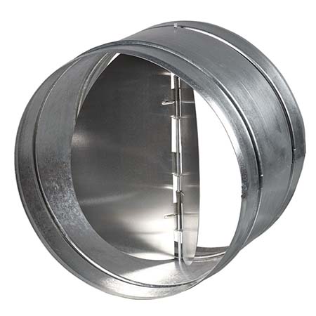Обратный клапан Ø125 оцинк. сталь