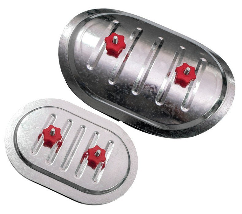 Лючки накладные CAD 250*150 mm Ø355