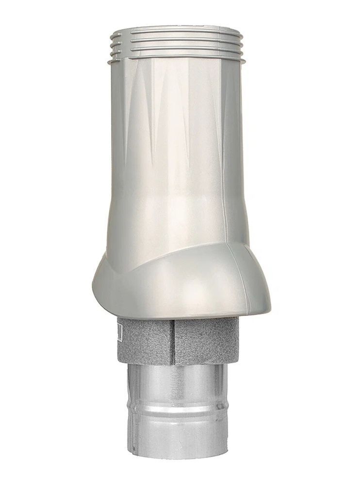 Выход вентиляционный VWO D125/160 изолированный пластик Silver ERA STREETLINE