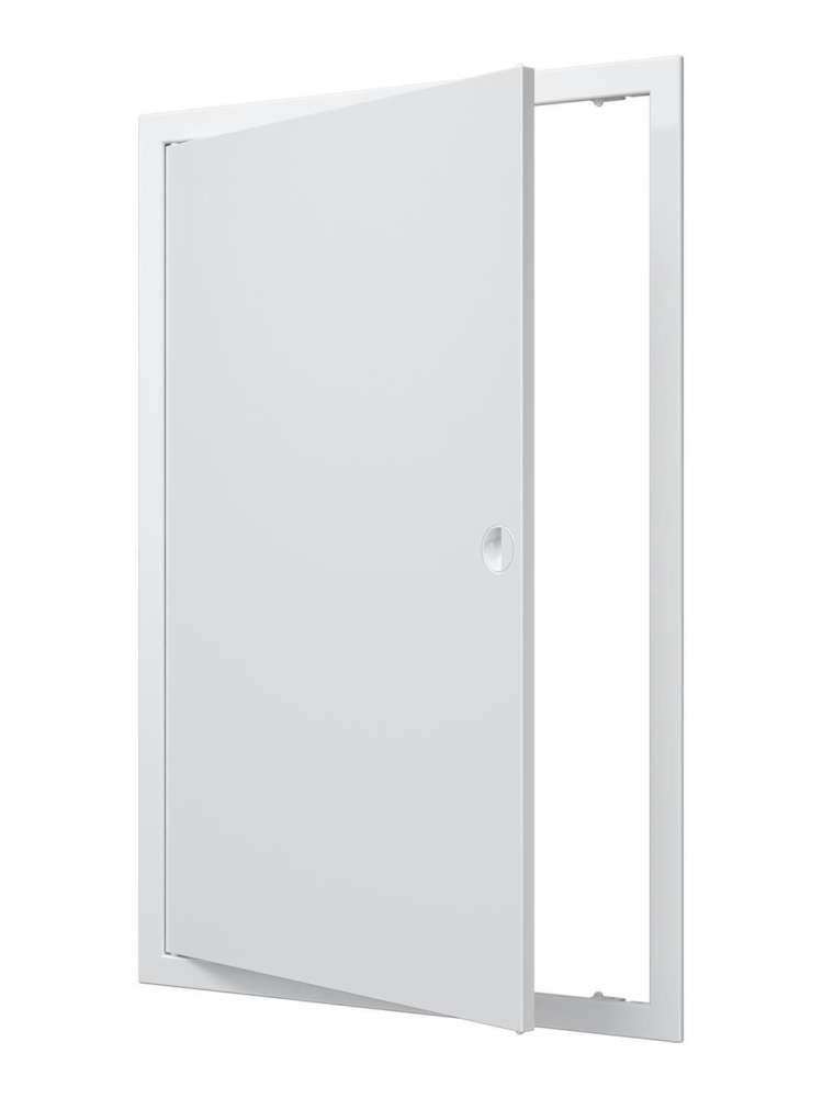 Люк ревизионный ЛР фланец 396х596  ручка 418х618 пластик EVECS