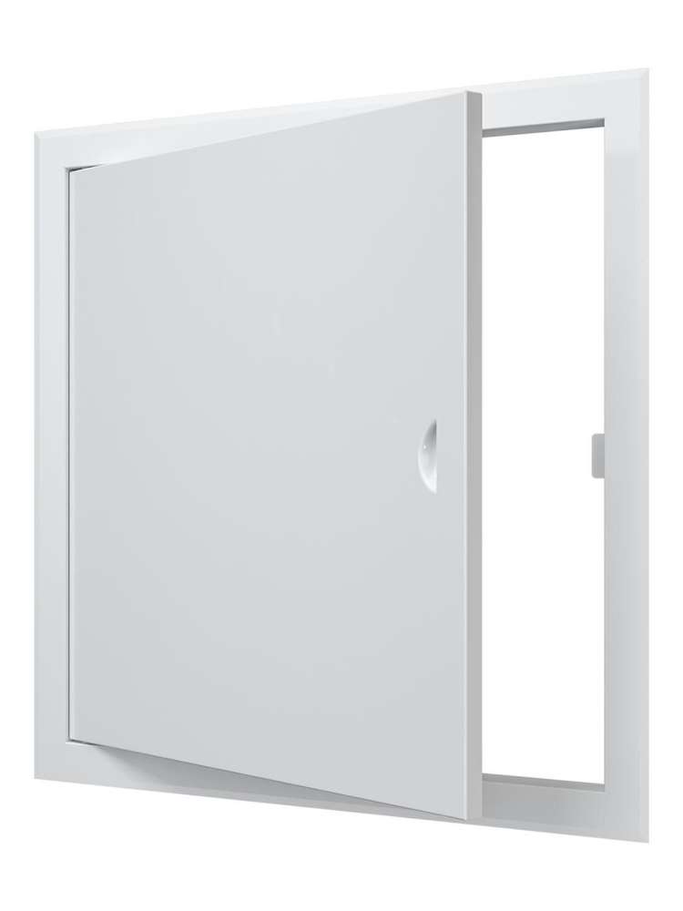 Люк ревизионный ЛТМ фланец 450х450 ручка магнит 510х510 окрашенная сталь EVECS