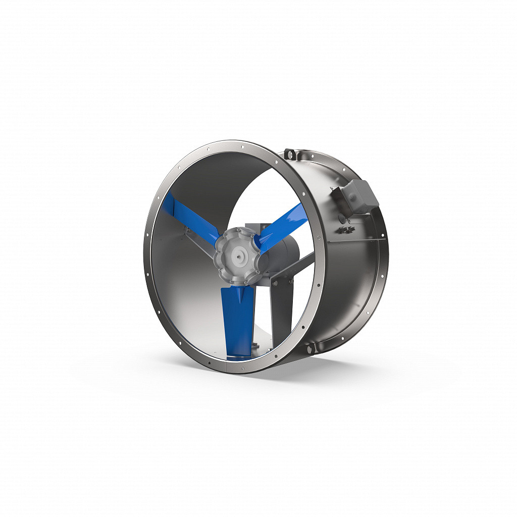 Вентилятор осевой SHUFT Axis-6,3-5,5-3000 УХЛ1 (на раме) РК алюминий