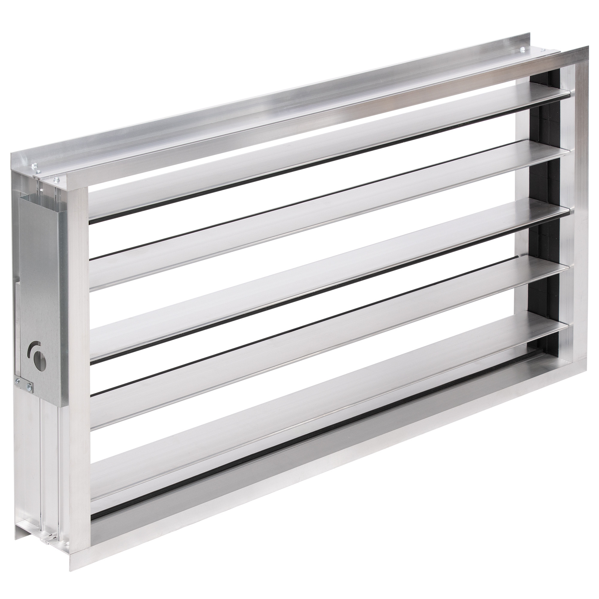 Клапан воздушный SHUFT DRr 800х400 с подставкой под электропривод