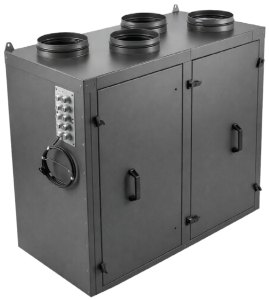 Приточно-вытяжная установка с роторным рекуператором RWN-RR-2000(50c)-ЕС-НЕ7,5-Classic(N)