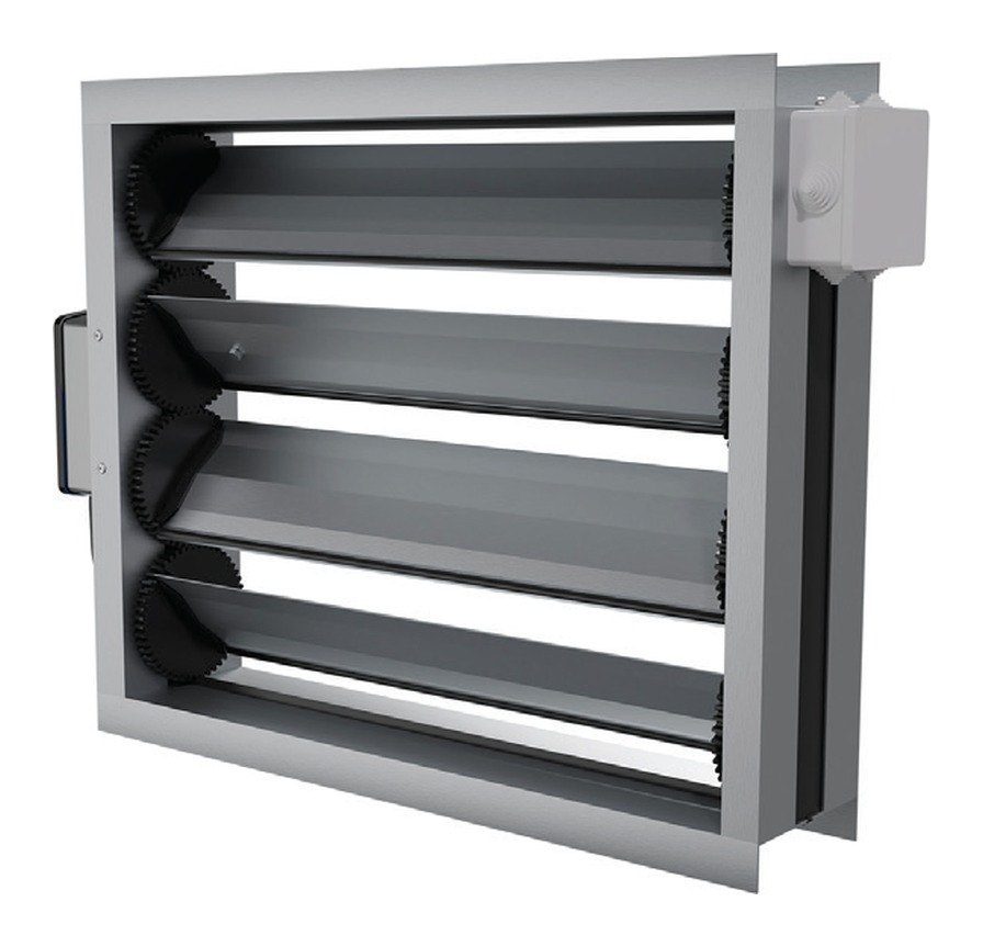 Воздушный клапан с электроподогревом ВКп 1300×350 Воздушный клапан с электроподогревом ВКп 1300×350
