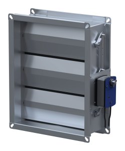 Воздушный клапан повышенной плотности ЗАТВОР-П 350×350
