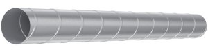 Воздуховод DG D200 L1,25м оцинкованная сталь ERA PRO