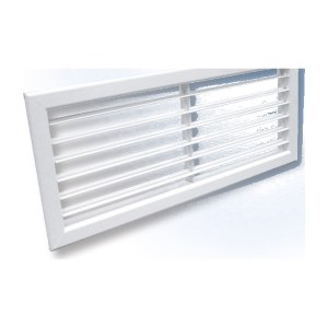 Решётка АЛН-К Арктос с фиксированными горизонтальными жалюзи, серия К
