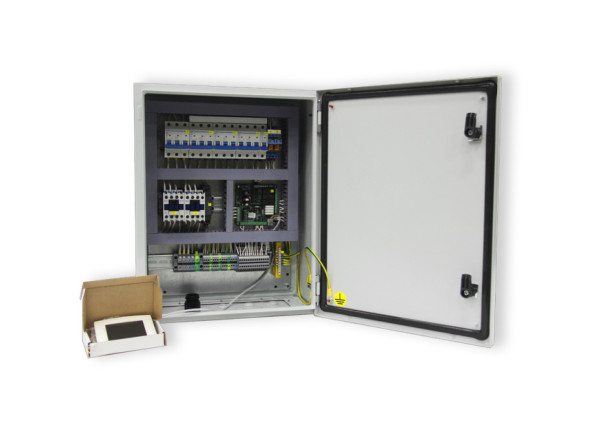 Щит управления с выносным пультом DMXGT/11кВт/V/Fi/HW/CW/CF/HE.4х41кВт/M-IP65